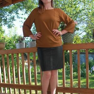 Mauro Grifoni Designer Mustard Blouse